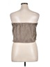 Shoedazzle 100% Polyester Brown Sleeveless Top Size XL - photo 2