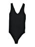 Sincerely Jules 100% Nylon Black Bodysuit Size M - photo 1