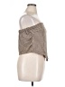 Shoedazzle 100% Polyester Brown Sleeveless Top Size XL - photo 4