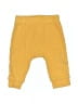 Cat & Jack Solid Yellow Casual Pants Size 0-3 mo - photo 1