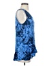 a.n.a. A New Approach 100% Rayon Blue Tank Top Size S - photo 4