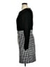 DKNY Houndstooth Black Casual Dress Size 14 - photo 5