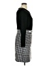 DKNY Houndstooth Black Casual Dress Size 14 - photo 4