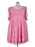 Torrid 100% Polyester Pink Cocktail Dress Size 24 - photo 1