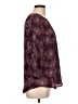 41Hawthorn 100% Polyester Burgundy 3/4 Sleeve Blouse Size L - photo 4