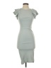 Express Solid Gray Cocktail Dress Size XXS - photo 1