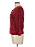 Cable & Gauge Polka Dots Red Cardigan Size L - photo 5