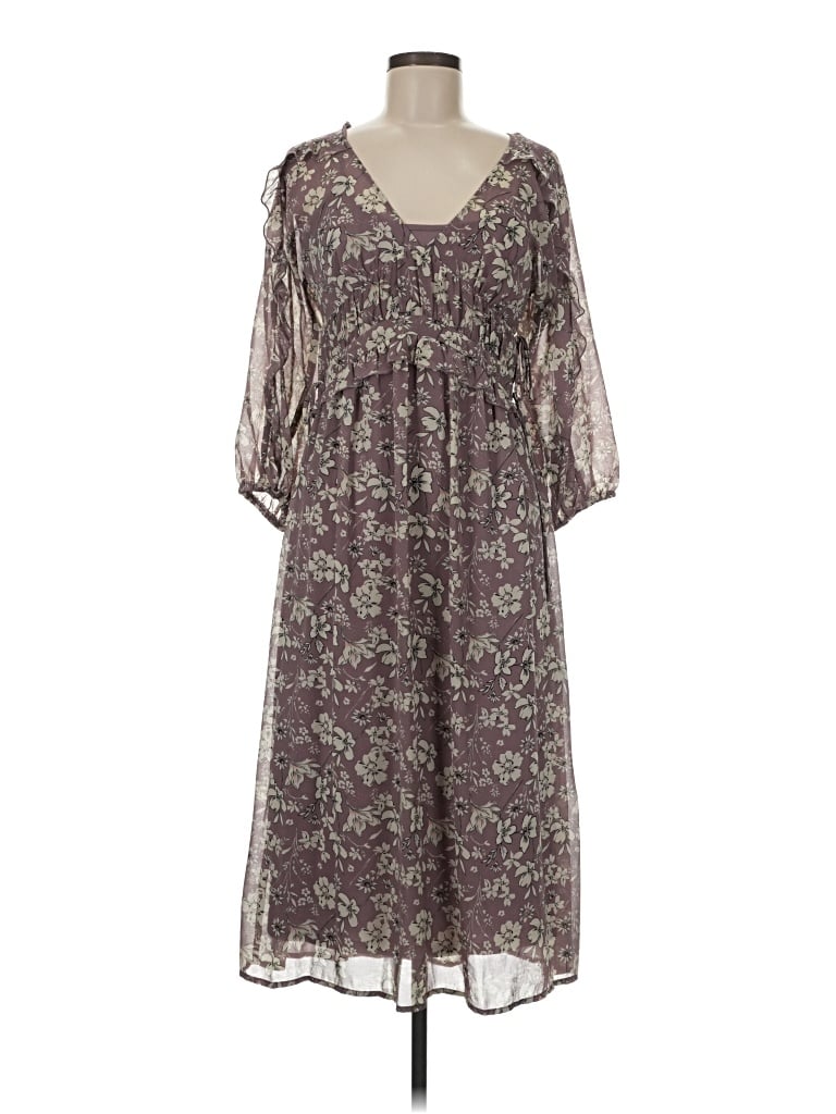 Pre-owned June & Hudson Casual Dress In Purple