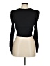 Bershka Black Long Sleeve Top Size M - photo 2