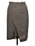 Classique Houndstooth Gray Casual Skirt Size 8 - photo 2