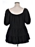 Arula Black Short Sleeve Blouse Size XL - photo 2