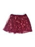 Peek... 100% Polyester Stars Burgundy Skirt Size 4 - 5 - photo 2