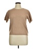 Nine West Tweed Tan Short Sleeve Turtleneck Size XL - photo 1