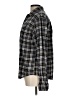 True Craft 100% Cotton Plaid Black Long Sleeve Button-Down Shirt Size L - photo 5
