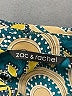 Zac & Rachel 100% Polyester Paisley Teal Long Sleeve Blouse Size S - photo 7