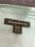 Tommy Bahama 100% Cotton Teal 3/4 Sleeve Blouse Size M - photo 7