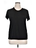 Real Essentials Solid Black Short Sleeve T-Shirt Size XL - photo 1