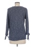 Allie & Rob Blue Gray Long Sleeve Top Size M - photo 2