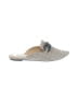 Steve Madden Checkered-gingham Ivory Mule/Clog Size 9 - photo 1