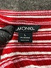 Monki Red Long Sleeve Top Size L - photo 7