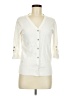 Ashworth Ivory 3/4 Sleeve Button-Down Shirt Size M - photo 1