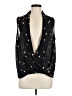 Trouve 100% Polyester Black Tank Top Size M - photo 1