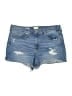 Universal Thread Stars Blue Denim Shorts Size 16 - photo 1