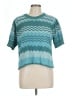 Tuckernuck Teal Short Sleeve Top Size L - photo 1