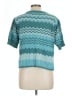 Tuckernuck Teal Short Sleeve Top Size L - photo 2