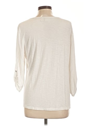 Zenergy by Chico's 3/4 Sleeve T-Shirt (view 2)