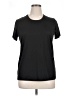 Real Essentials Solid Black Active T-Shirt Size XL - photo 1