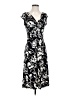 Evan Picone Print Black Cocktail Dress Size 4 - photo 1