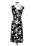Evan Picone Print Black Cocktail Dress Size 4 - photo 2