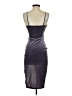 Studio 1011 100% Polyester Metallic Silver Cocktail Dress Size S - photo 2