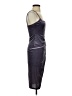 Studio 1011 100% Polyester Metallic Silver Cocktail Dress Size S - photo 4