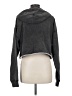 Good American 100% Cotton Gray Sweatshirt Size Med (2) - photo 2