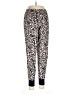 Bisou Bisou Animal Print Black Casual Pants Size M - photo 1