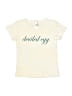 American Apparel Ivory Short Sleeve T-Shirt Size 4  - photo 1