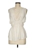 Zara Basic Collection Ivory Sleeveless Blouse Size M - photo 1