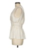 Zara Basic Collection Ivory Sleeveless Blouse Size M - photo 5