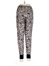 Bisou Bisou Animal Print Black Casual Pants Size M - photo 2