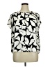 Nordstrom Rack Ivory Short Sleeve Blouse Size XL - photo 1