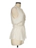 Zara Basic Collection Ivory Sleeveless Blouse Size M - photo 4