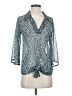Kokoon Teal 3/4 Sleeve Blouse Size XS - photo 1
