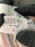 Sienna Sky Stripes Silver Casual Pants Size S - photo 7