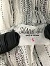 Sienna Sky Stripes Silver Casual Pants Size S - photo 9