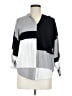 Aaeda Color Block Gray Pullover Sweater Size M - photo 1