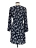 Gap 100% Rayon Paisley Blue Casual Dress Size M - photo 2