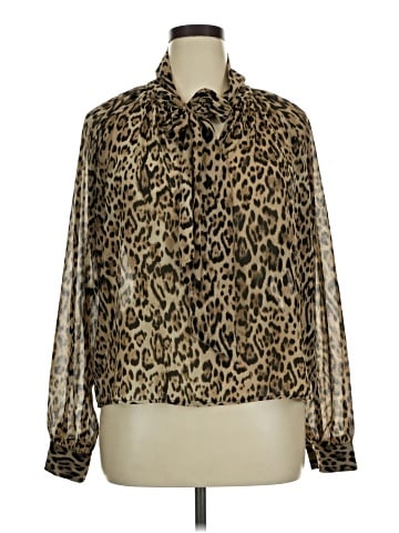 WAYF Long Sleeve Blouse (view 1)