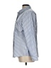 Chico's Stripes Blue Long Sleeve Button-Down Shirt Size Lg (2) - photo 5